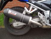 <p>Suzuki GSF 650 Bandit mit MIVV Oval Carbon Endschalldämpfer.</p>